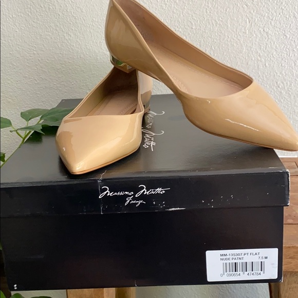 Nude patent flat -SOLD - Picture 4 of 5